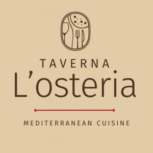 Logo L'osteria Taverna Mediterranean Cuisine